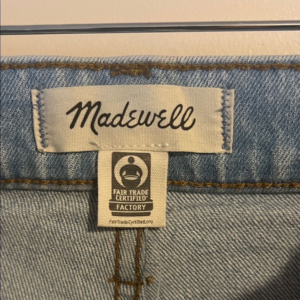 NWT Madewell 24 The Perfect Vintage Wide-Leg Crop Jean - Picture 5 of 10